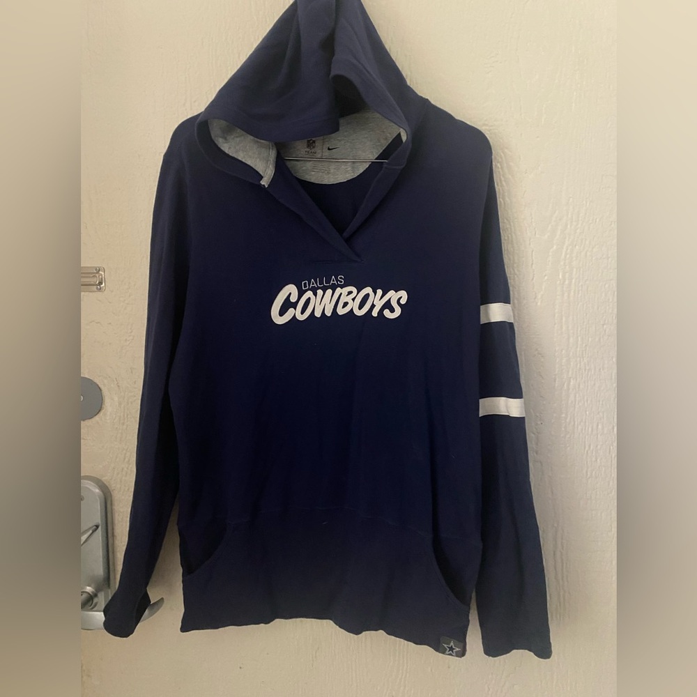 Dallas Cowboys Women’s 2XL Nike NFL Navy Blue Hoodie